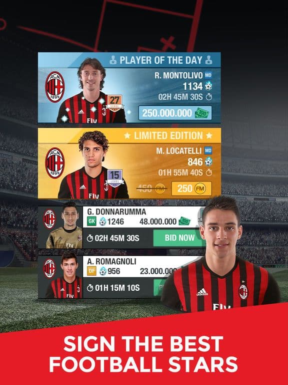 AC MILAN FANTASY MANAGER 18 screenshot 3