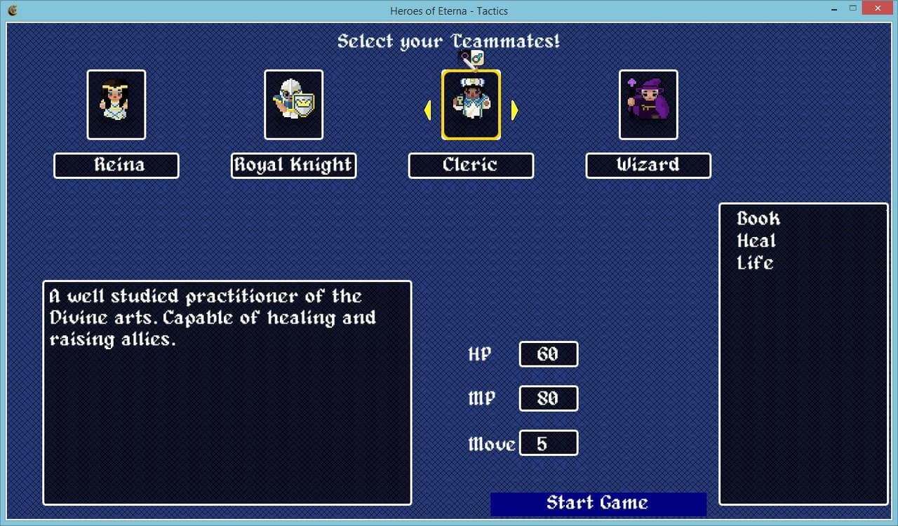 Heroes of Eterna - Tactics screenshot 2