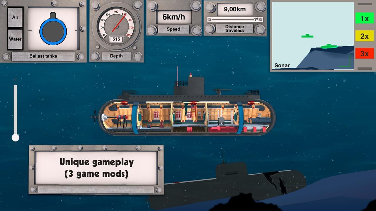 Nuclear Submarine inc - Battleship Simulator screenshot 3