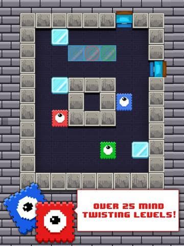 Cube Slide Escape - Can You Outsmart the Nine Dots and Boxes?: A fresh puzzle game 2014 screenshot 4