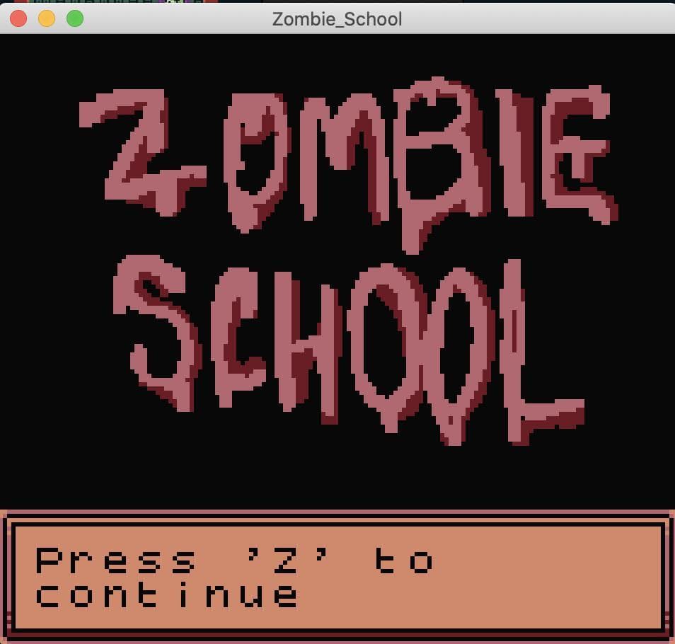 Zombie School (calistanguyen) screenshot 2