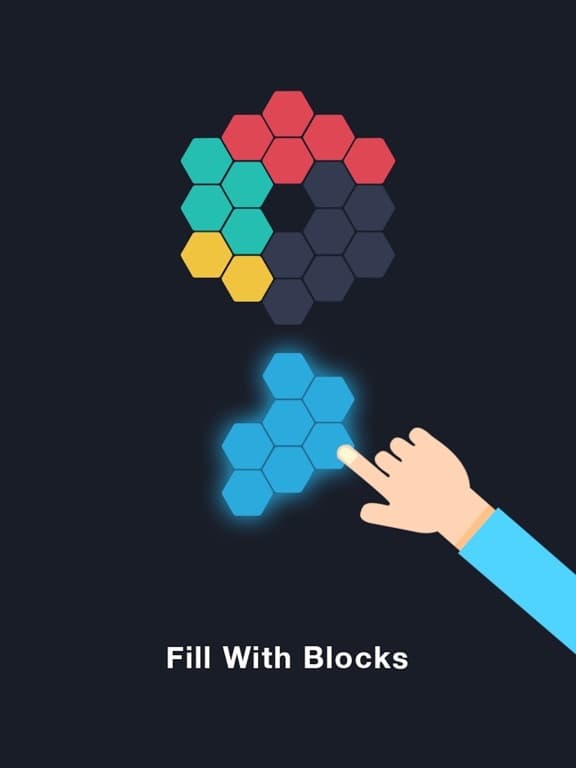 Hexa Block Pop - Addictive Puzzle Game screenshot 2