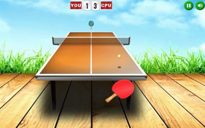 Virtual Table Tennis Ping Pong