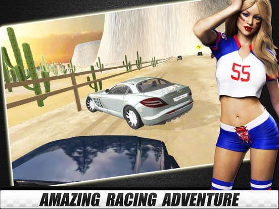 2017 Real Traffic Racing Endless Road Pro screenshot 3