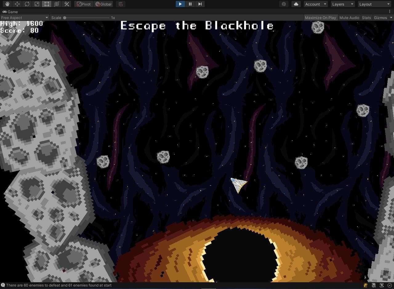 2d space shooter (Mykhailo Birintsev)