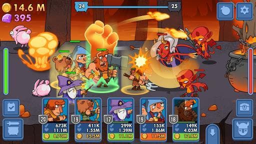 Semi Heroes: Idle Battle RPG screenshot 3