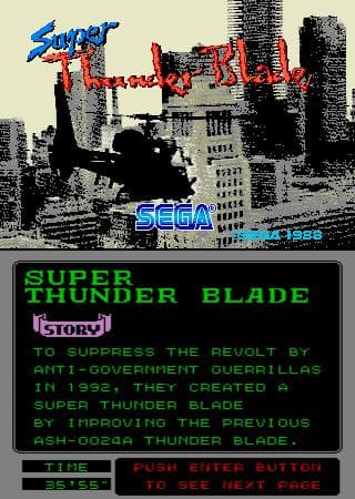 Super Thunder Blade (1988) screenshot 2