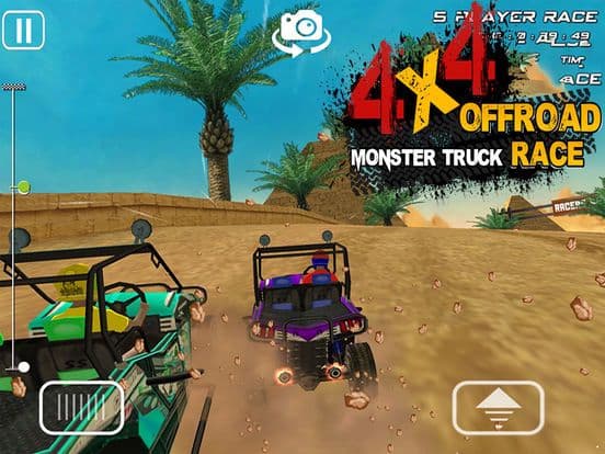 4x4 OFFROAD MONSTER TRUCK RACE screenshot 6
