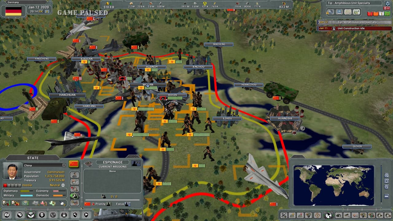 Supreme Ruler Global Outbreak screenshot 2