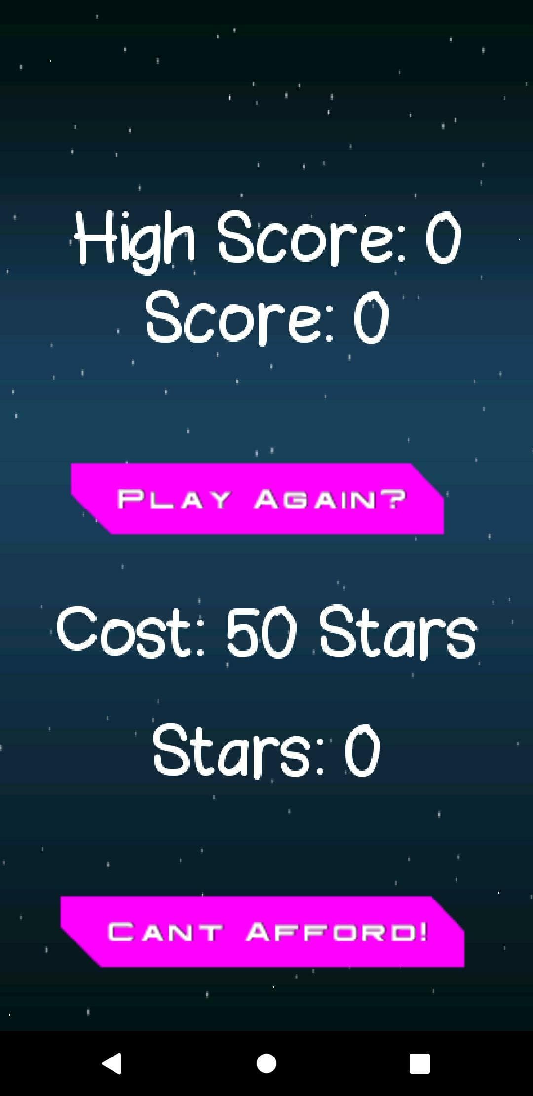 Asteroid Avoid (DaveBrowne) screenshot 3