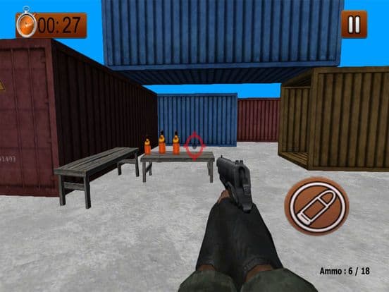 Sniper Gun Bottle Shooting 3D screenshot 4