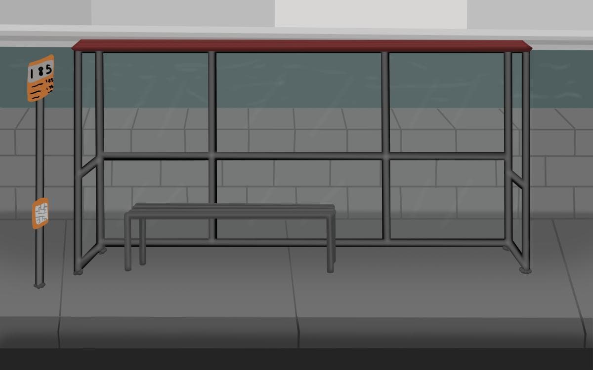Bus stop dance party