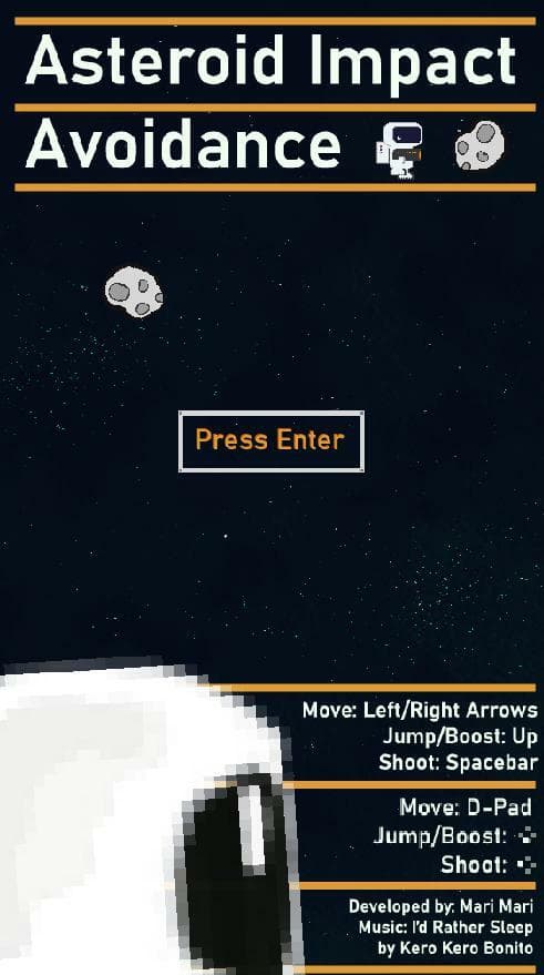 Asteroid Impact Avoidance screenshot 2