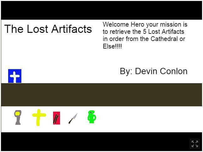 The Lost Artifacts (itch)