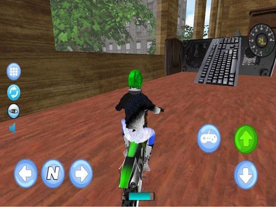 Office Bike Stunt Racing Sim-ulator screenshot 3