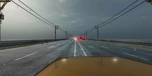 VR Racer - Highway Traffic 360 (Google Cardboard) screenshot 3