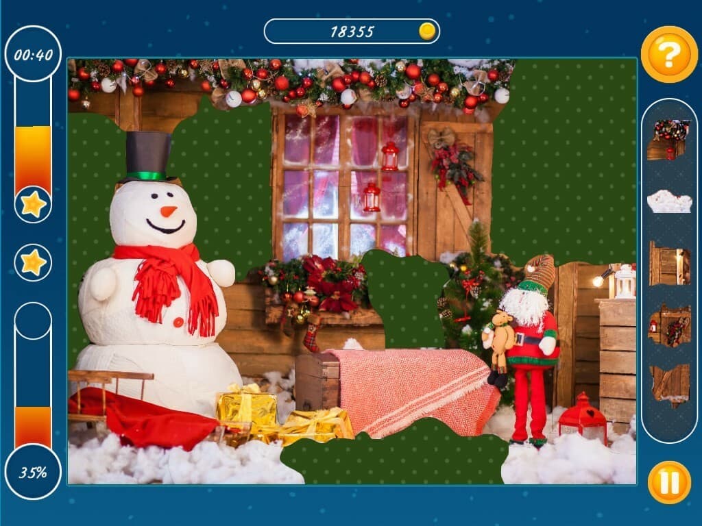 Holiday Mosaics Christmas Puzzles screenshot 5