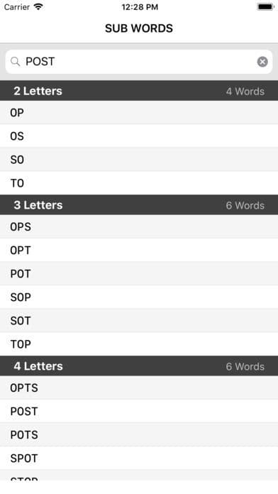 Sub-Words