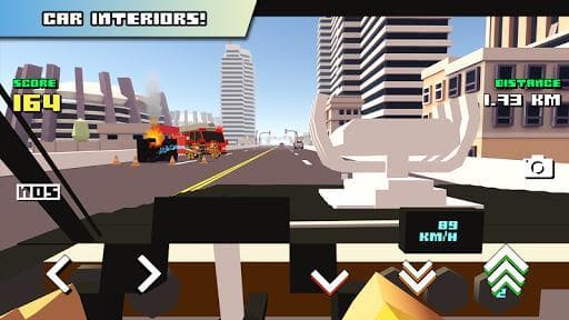 Blocky Car Racer screenshot 6
