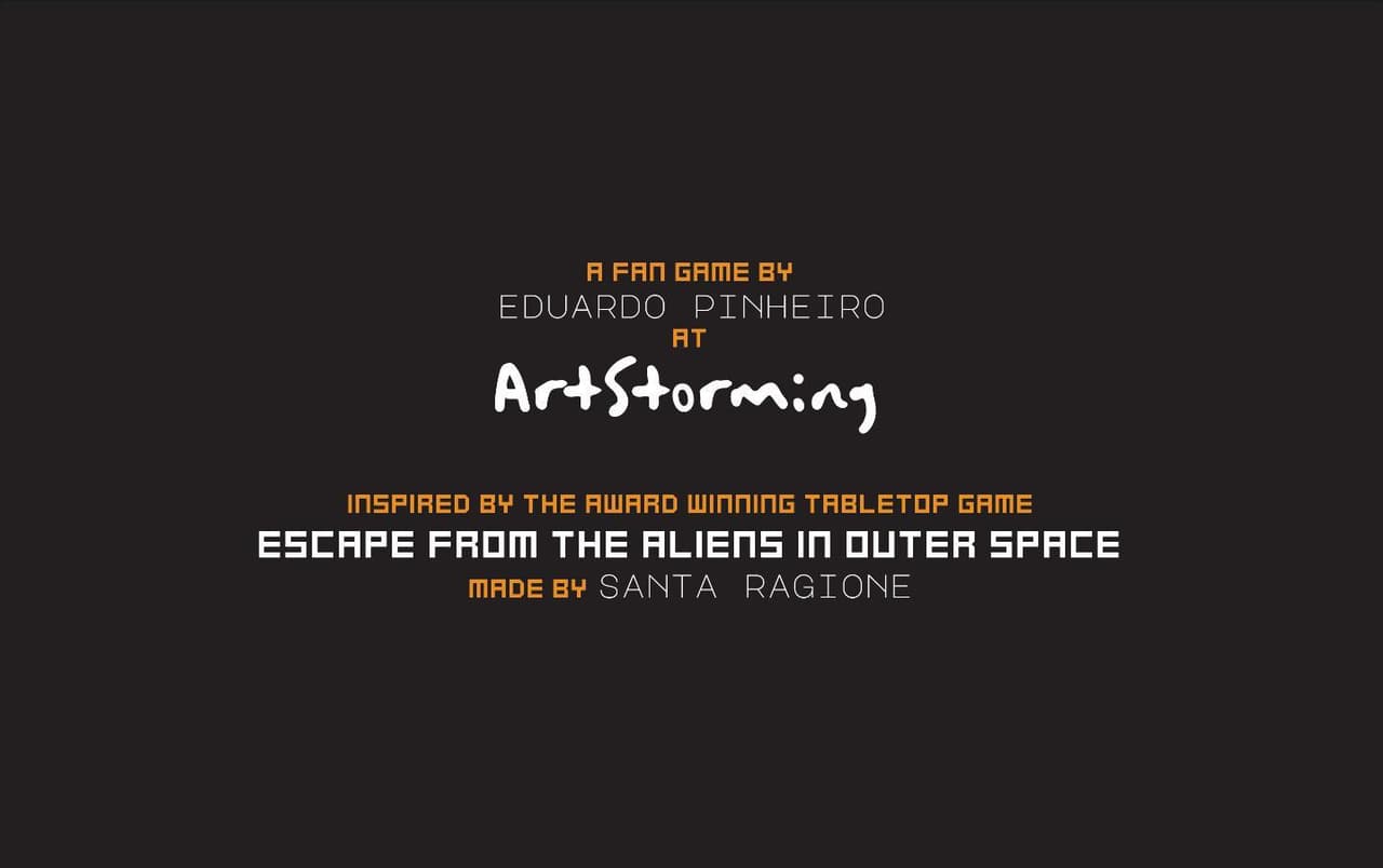 Escape from the Aliens in Outer Space - Fan game screenshot 2