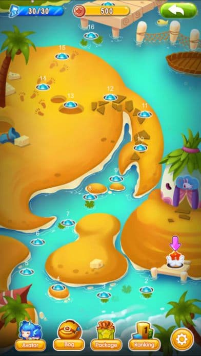 Seawater Dash Mania HD - crazy pearl digger screenshot 2