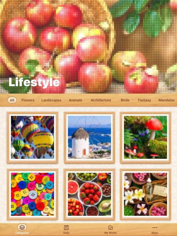 Cross Stitch: Color by Number screenshot 4