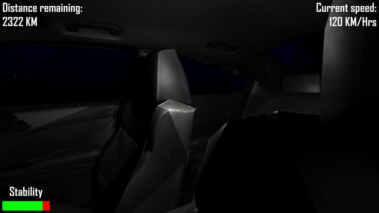 Strange night: Driving back home (A Strange night series)