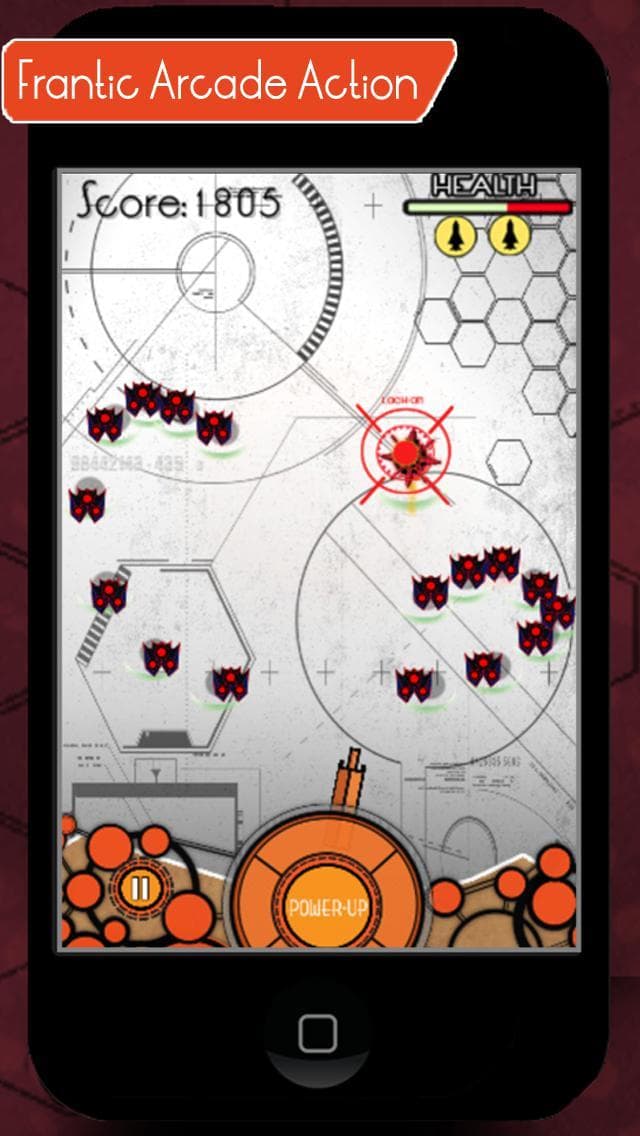 Ricochet: Retro Space Shooter Free screenshot 5