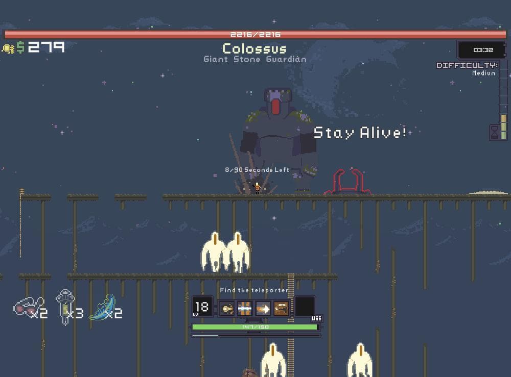 Risk Of Rain - Student Project