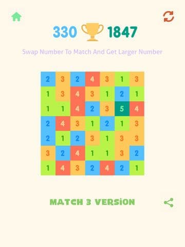 Just Match 3 - Get 10 Numbers Puzzle screenshot 5