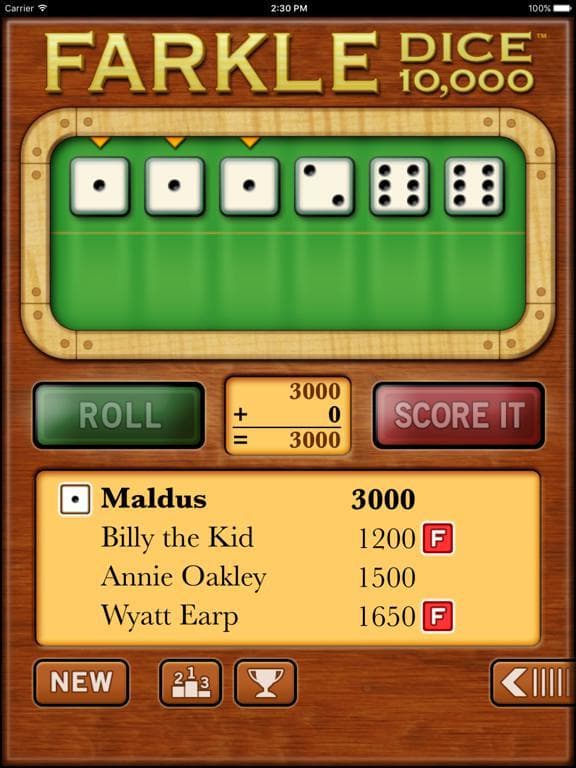 Farkle Dice - Free screenshot 4