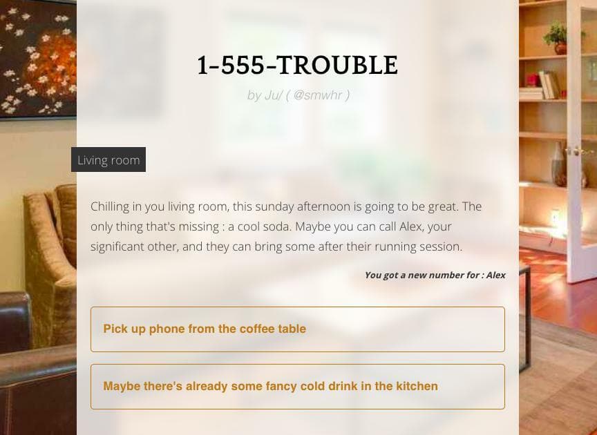 1-555-TROUBLE screenshot 2