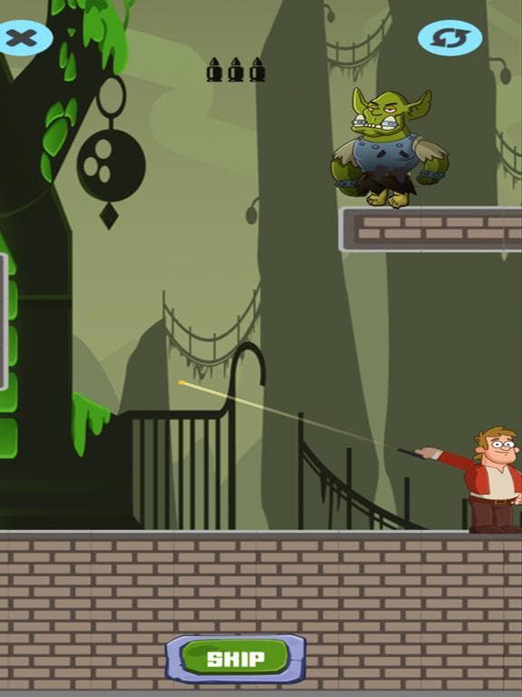 Mr shooter: castle Orc bullet