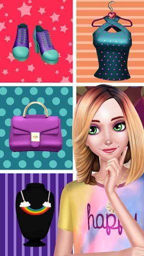 Rainbow Girls Dress Up screenshot 6