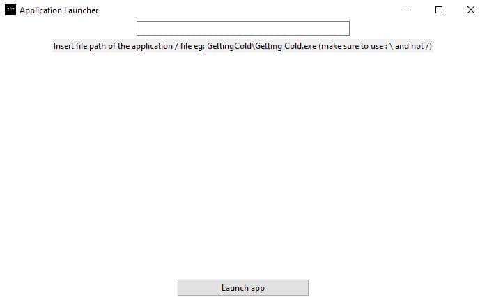 Python File Launcher