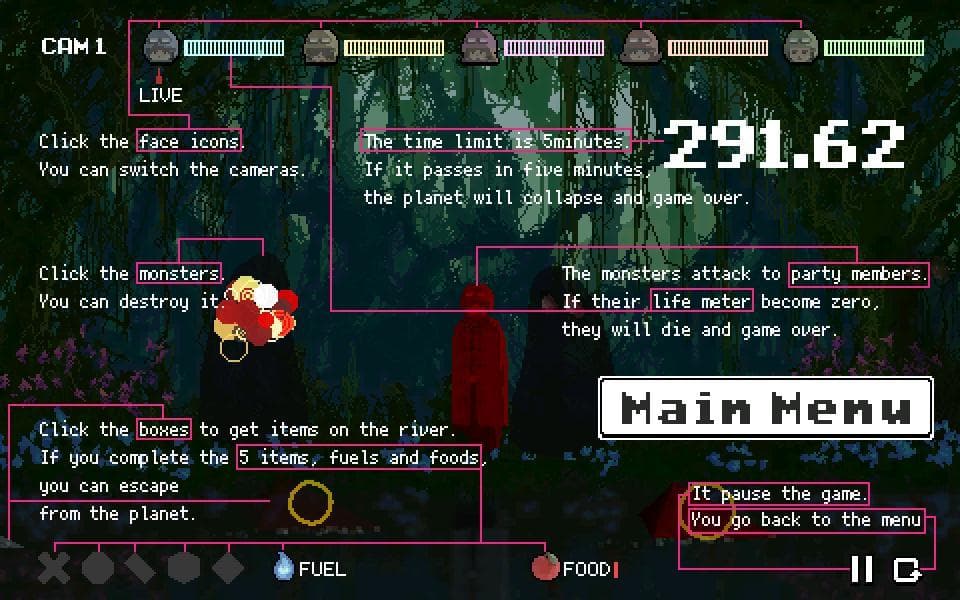 Escape from the planet screenshot 2