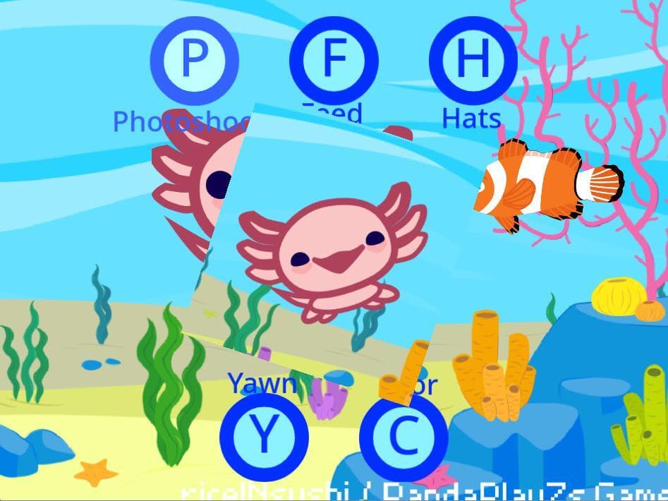 Pet Axolotl || Axolotl Simulation v1.9