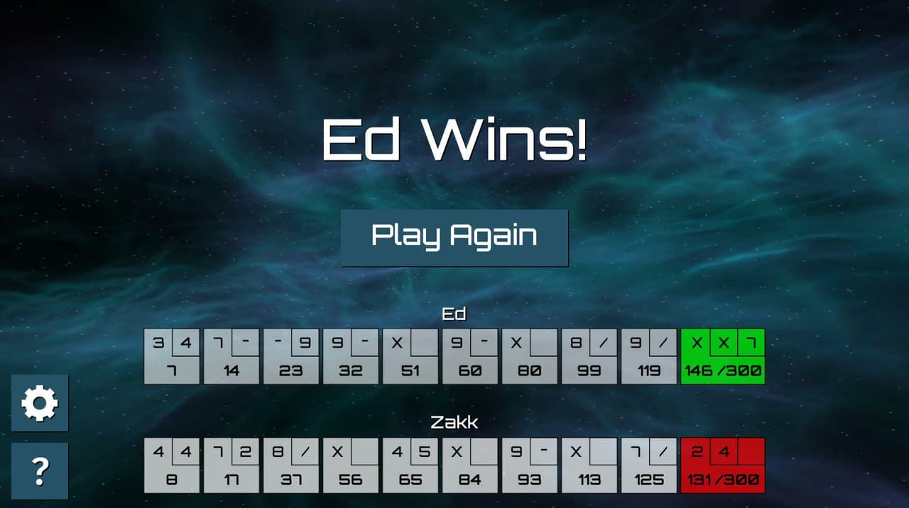 Rockin Space Bowling