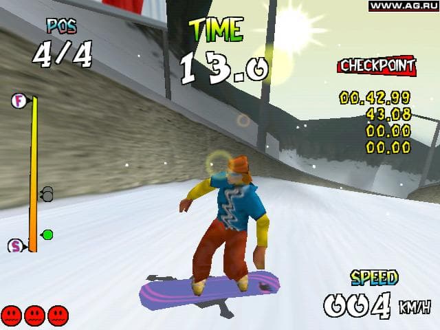 Snowboard Racer screenshot 5