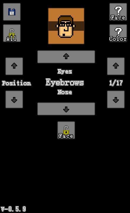Pixel Face Generator screenshot 3
