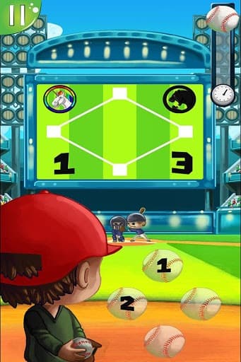 Baseball kid: Pitcher cup screenshot 2