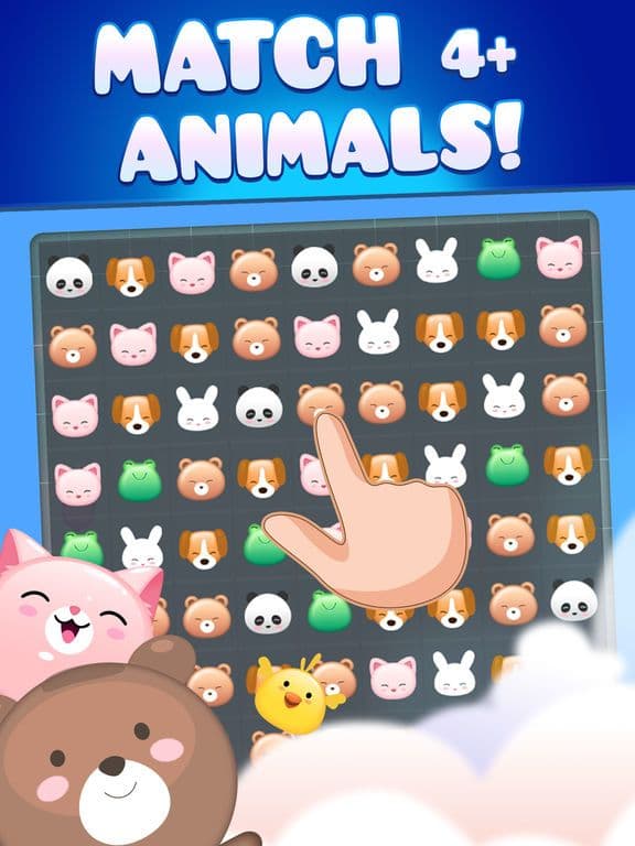 Animal Blast - Match 4 Game screenshot 2
