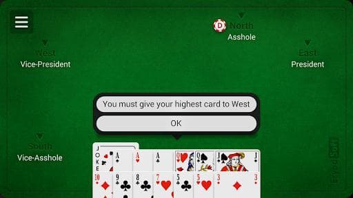 President - Card Game - Free screenshot 4