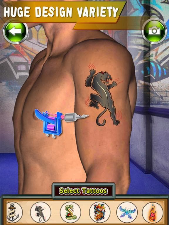 Tattoo Design Master 3D screenshot 3