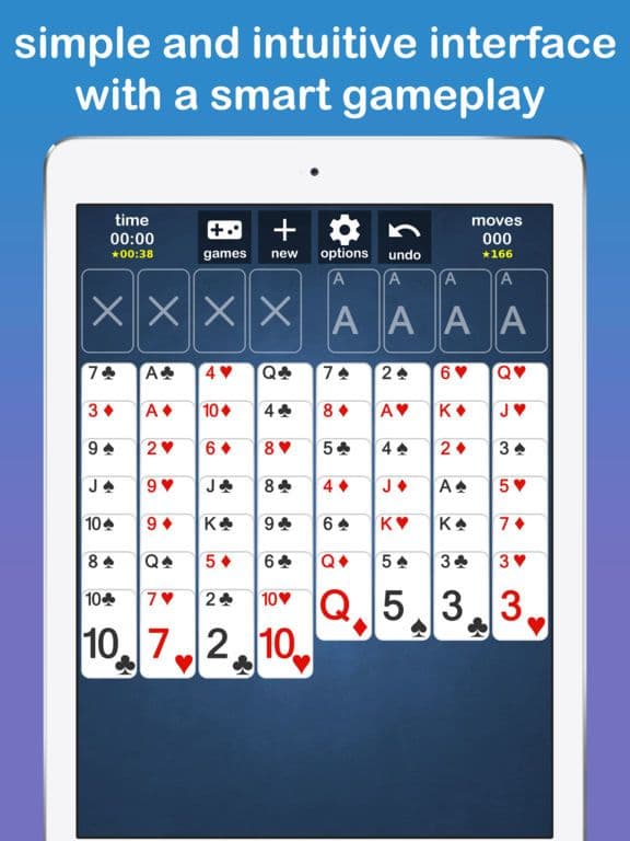 Freecell Solitaire - iFreeCell screenshot 2