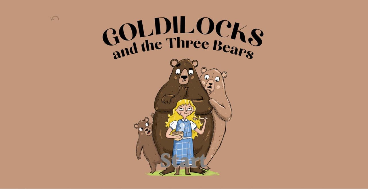 Goldilocks and the Three Bears (denzelpsqn) screenshot 2