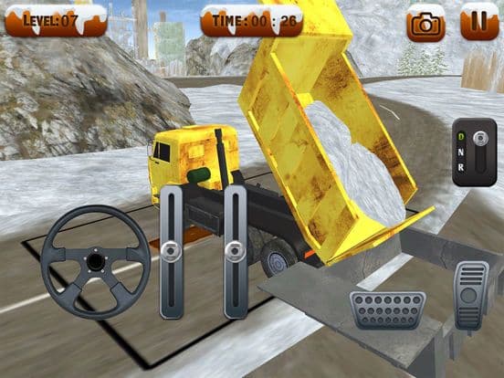 Snow Plow Truck Driver 3d simulator game screenshot 5