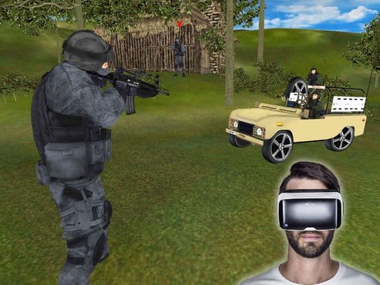 VR Frontline Shooter Warfare - Anti Terrorist Game