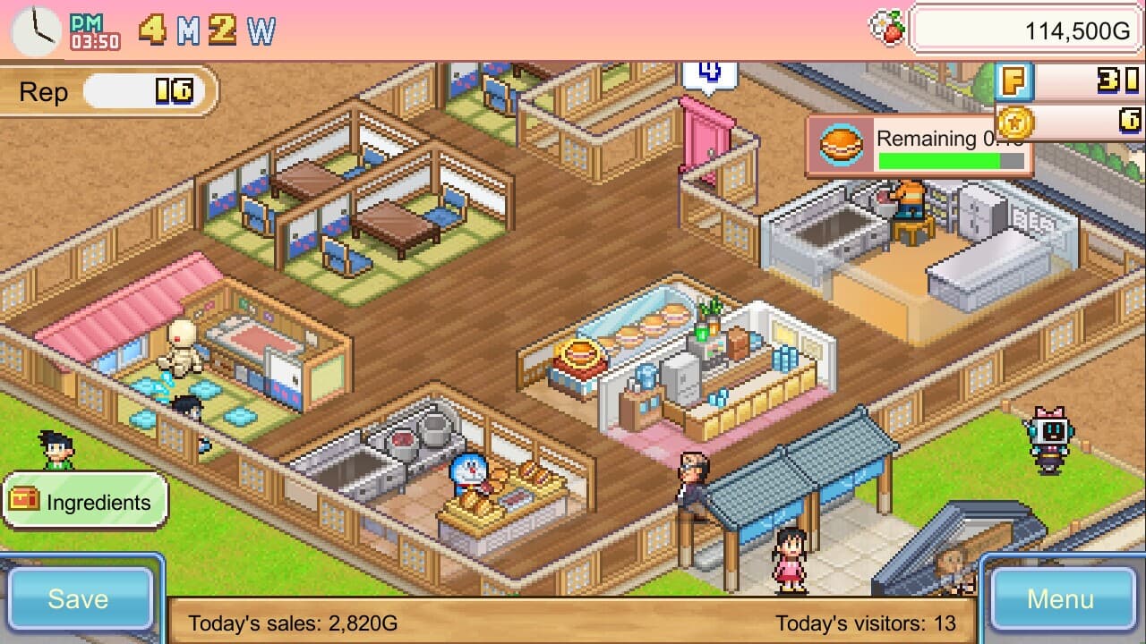 Doraemon Dorayaki Shop Story screenshot 2