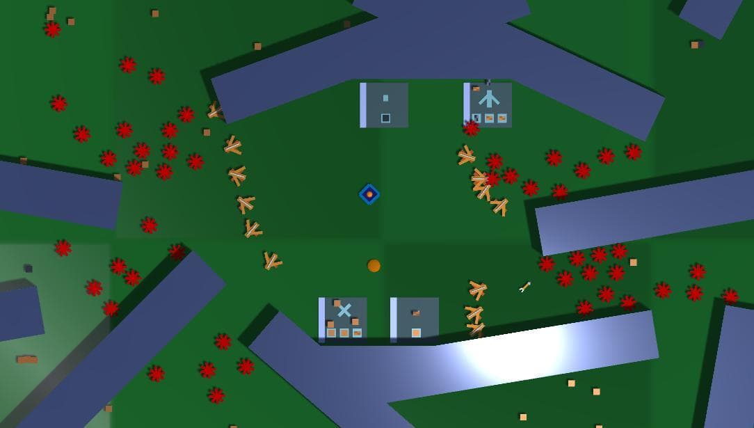 Mediocre Wave Defence Game